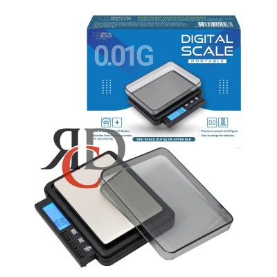 DIGITAL SCALE CR AV500 BLK (0.01G) - CRS66 1CT